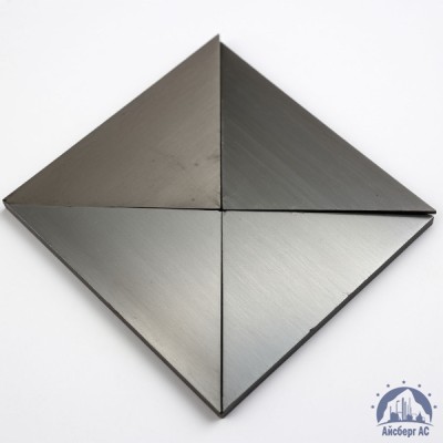 Косынка металлическая 10 мм 100х100 мм сталь 09г2с купить в Семей