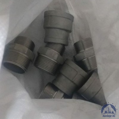 Муфта нержавеющая переходная DN 20х15 3/4"-1/2" 26,9х21,3 мм AISI 304 ВР-ВР купить в Семей