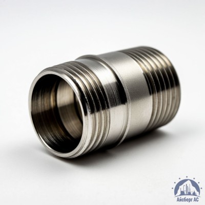Ниппель переходной нержавеющий DN 32х15 1 1/4"-1/2" 42,4х21,3 мм AISI 316 двойной НР-НР купить в Семей