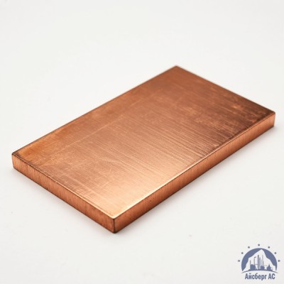 Плита медная 30х600х1500 мм ГПРХХ М1 ГОСТ 1173-2006 купить в Семей