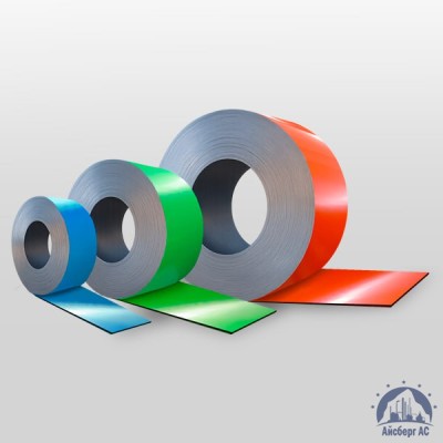 Штрипс с полимерным покрытием 0,45х1250 мм 2К,RAL,8017 ГОСТ Р 52246 купить в Семей