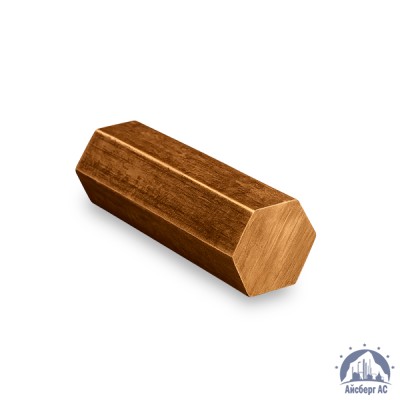 Шестигранник бронзовый 10 мм БрКМц3-1 ГОСТ 1628-78 купить в Семей