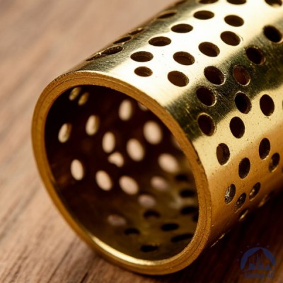 Труба перфорированная латунная купить в Семей