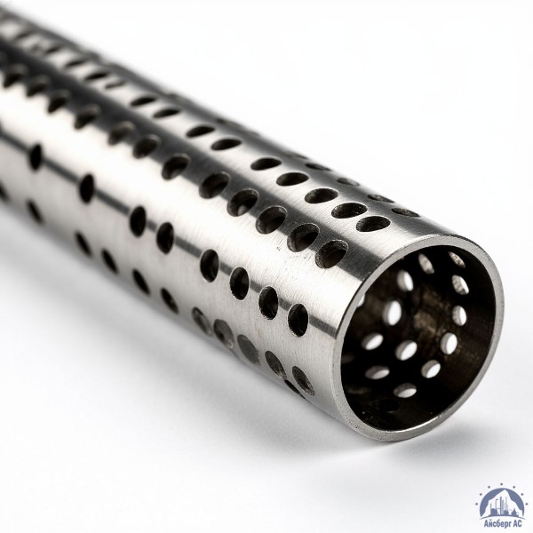 Труба перфорированная титановая