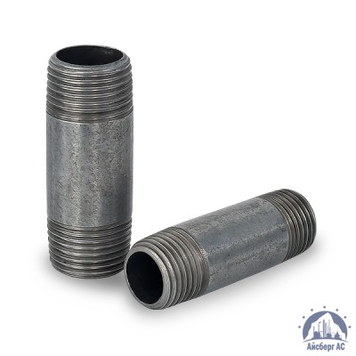 Бочонок стальной оцинкованный Ду 15 1/2'' L=55мм ГОСТ 3262-75 купить в Семей