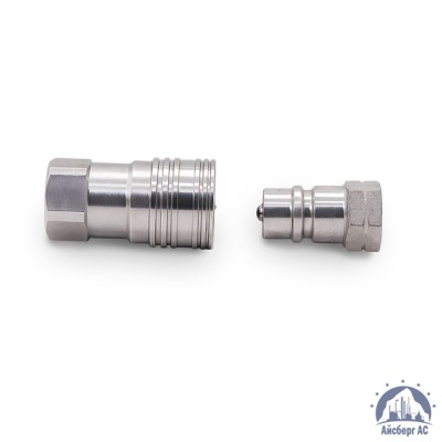 БРС для РВД Flat Face G 1/2" ниппель (LSQ-FF-04PF-G1/2 DN12.5) купить в Семей