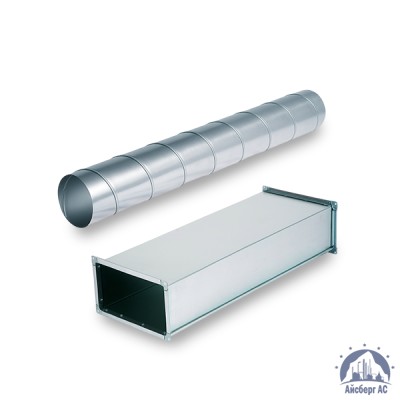 Воздуховод оцинкованный 100х0,5 мм ГОСТ 14918-80 купить в Семей