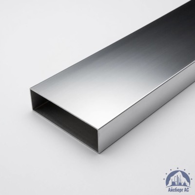 Труба нержавеющая прямоугольная 150х50х3 мм матовая AISI 304 DIN 2395 купить в Семей