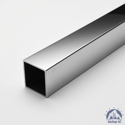 Труба нержавеющая квадратная 100х100х2 мм матовая AISI 304 DIN 2395 купить в Семей