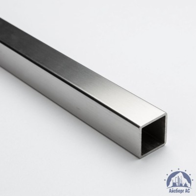Труба нержавеющая квадратная 50х50х2 мм матовая AISI 304 DIN 2395 купить в Семей
