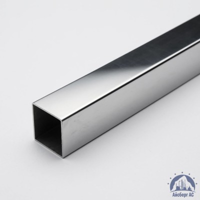Труба нержавеющая квадратная 30х30х1,5 мм зеркальная AISI 304 DIN 2395 купить в Семей