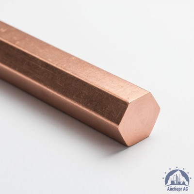 Шестигранник медный 100 мм М1 ГОСТ 1535-2016 купить в Семей