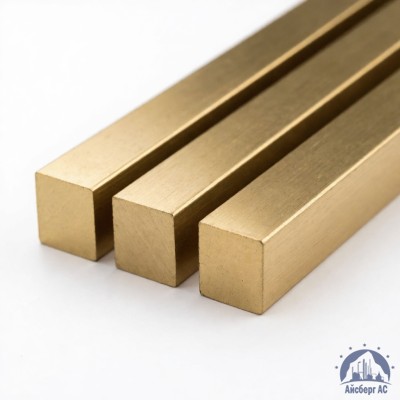 Квадрат латунный 30х30 мм ЛС59-1П купить в Семей