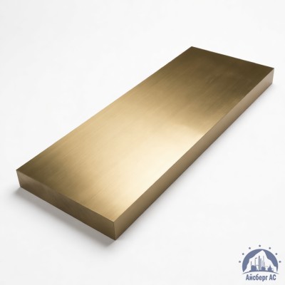 Плита латунная 100х600х1500 мм ЛС59-1 ГОСТ 2208-2007 купить в Семей