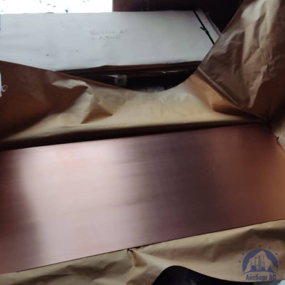 Лист медный 0.5х600х1500 мм М1 ГОСТ 1173-2006 купить в Семей