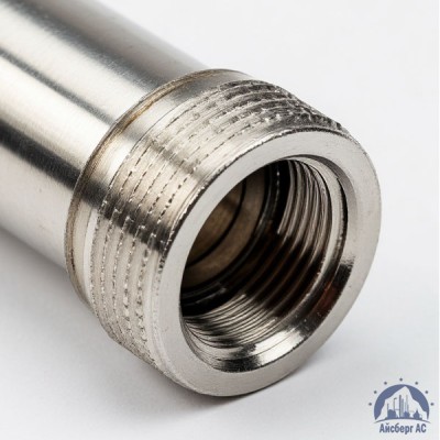 Ниппель (полусгон) нержавеющий DN 15 1/2" 21,3 мм AISI 304 приварной купить в Семей
