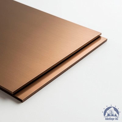 Плита бронзовая 14х600х1500 мм БрА9Мц2Л купить в Семей