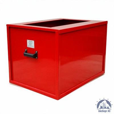 Ящик металлический пожарный объём 0,3 м³ купить в Семей