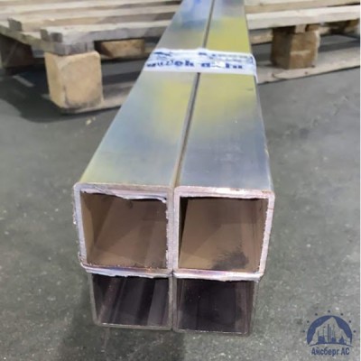 Труба нержавеющая профильная 40х40х3,0 мм матовая 08Х18Н10 купить в Семей