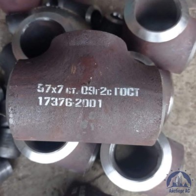 Тройник оцинкованный 57 мм ГОСТ 17376-2001 купить в Семей