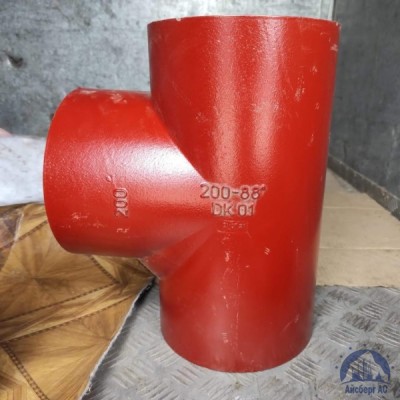 Тройник чугунный 200х150 мм купить в Семей