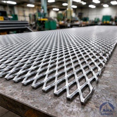 Алюминиевая декоративная просечно-вытяжная сетка 3.20х13.40х2.40 мм купить в Семей