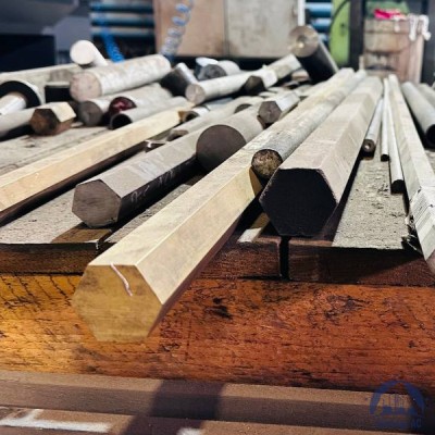 Шестигранник латунный 45 мм ЛС59-1 ГОСТ 2060-2006 купить в Семей